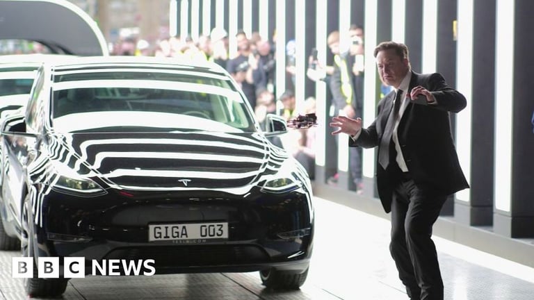 Elon Musk in China: Push for Driverless Tech Amid Market Challenges