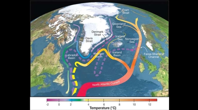Scientists Warn: 70% Risk of Crucial Atlantic Ocean Current Collapse, Urgent Emission Cuts Needed