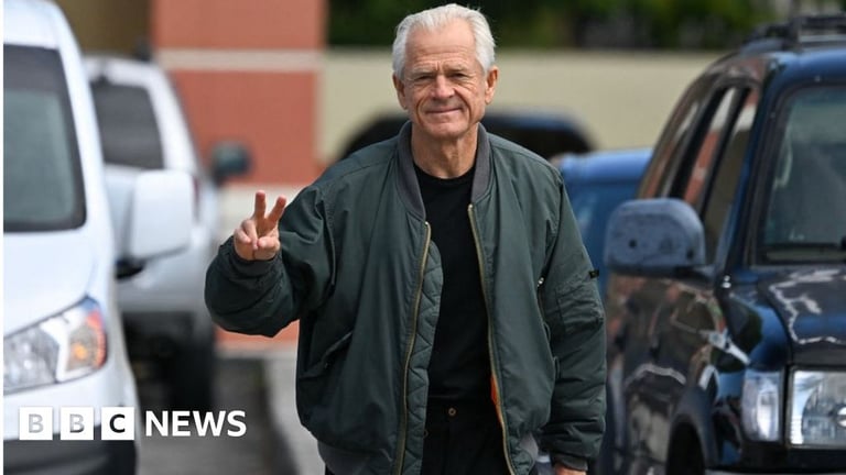 Peter Navarro Begins Prison Term for Defying January 6 Probe