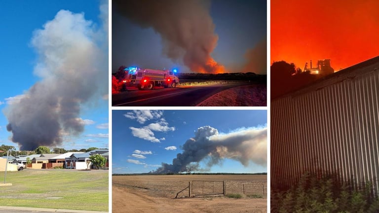 Port Denison Bushfire Escalates to Emergency: Immediate Evacuations Ordered