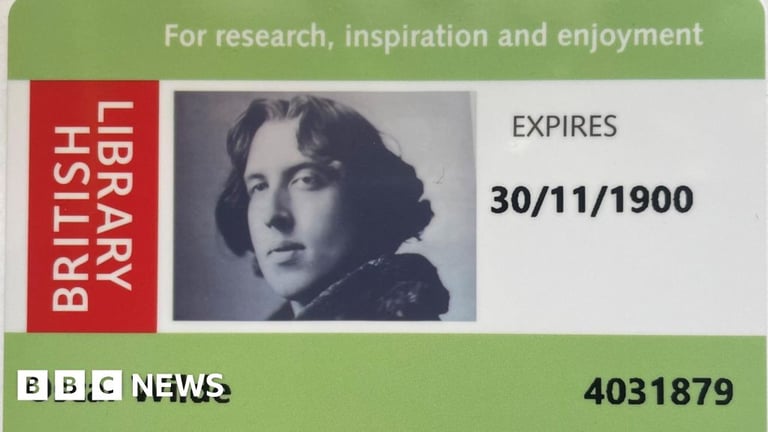 British Library Reissues Oscar Wilde's Library Card, 130 Years After Revocation