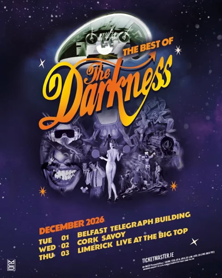 The Darkness Announce Monumental 2026 UK Tour, Including First O2 Arena Headline Show