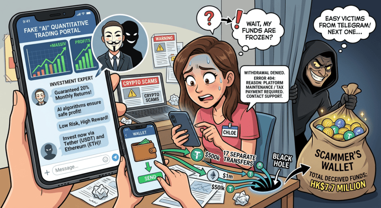 AI-Powered Crypto Scams Surge: Billions Lost as Scammers Exploit Technology to Deceive Victims