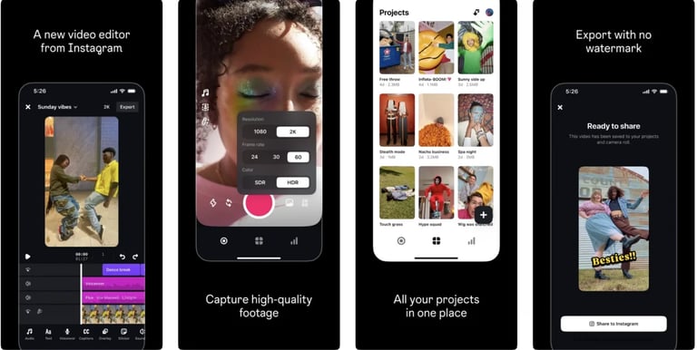 Instagram Launches 'Edits' App Amid TikTok and CapCut US Ban