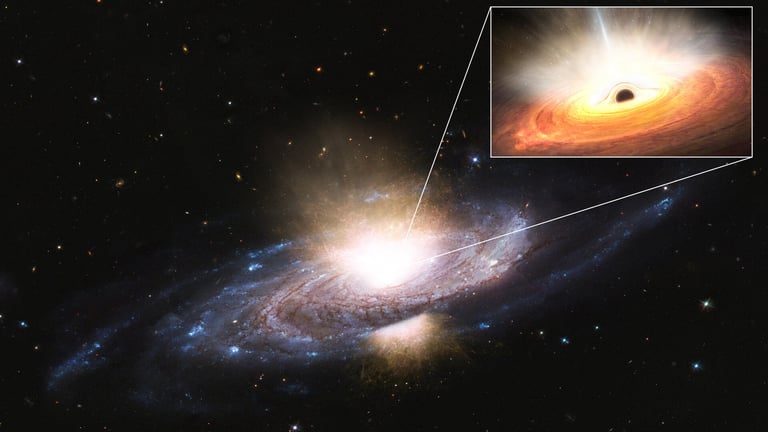 Astronomers Correct Black Hole Growth Theories with Dust-Adjusted Mass Measurements