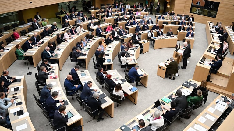 Swastika-Defaced Ballot Sparks Outrage in Baden-Württemberg Parliament