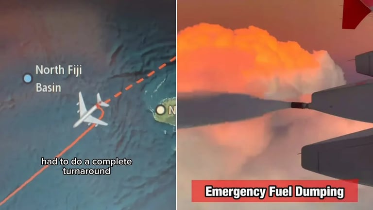 Qantas Flight Returns to Sydney Mid-Air Due to Medical Emergency, Fuel Dumped