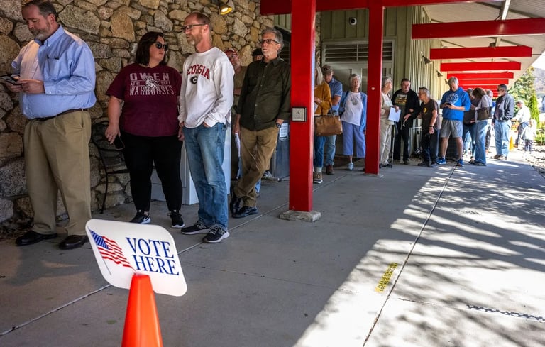 Record Early Voting in NC Surges Despite Hurricane Challenges, Over 1 Million Ballots Cast