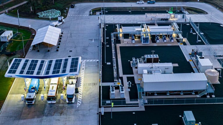 Australia Opens First Hydrogen Station in Geelong to Power Emission-Free Heavy Vehicles