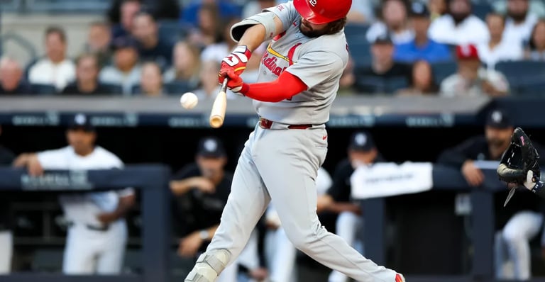 Alec Burleson Powers Cardinals' Comeback with Three Homers, Stuns Yankees