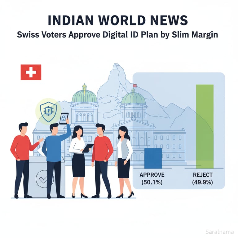 Swiss Voters Narrowly Approve Voluntary e-ID Plan Amid Privacy Concerns