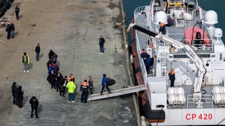 Italy's Migrant Processing Deal with Albania Faces EU Court Scrutiny and Legal Hurdles
