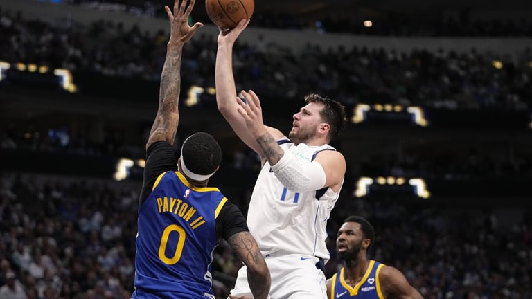 Luka Doncic's Triple-Double Streak Ends, Mavs Beat Warriors Without Star