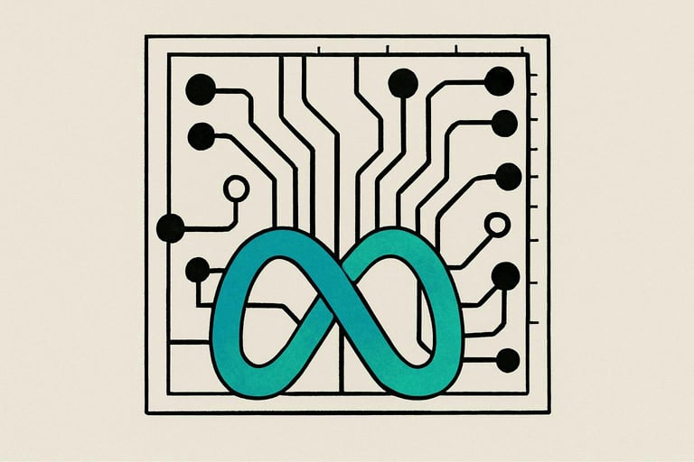 Meta Restructures AI Teams Amid Talent Loss and Copyright Challenges, Stock Rises