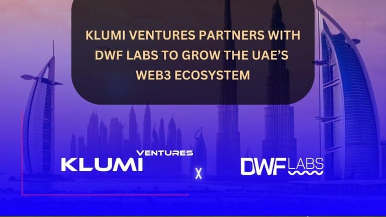 Klumi Ventures & DWF Labs Unite to Boost UAE's Web3 Ecosystem and Digital Asset Goals