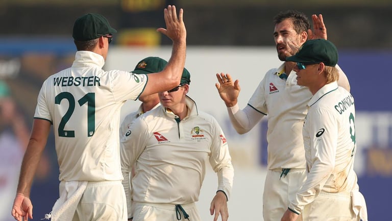 Sri Lanka's Chandimal Shines Amidst Galle Test Drama; Australia Faces Fielding Woes and Tactical Shifts