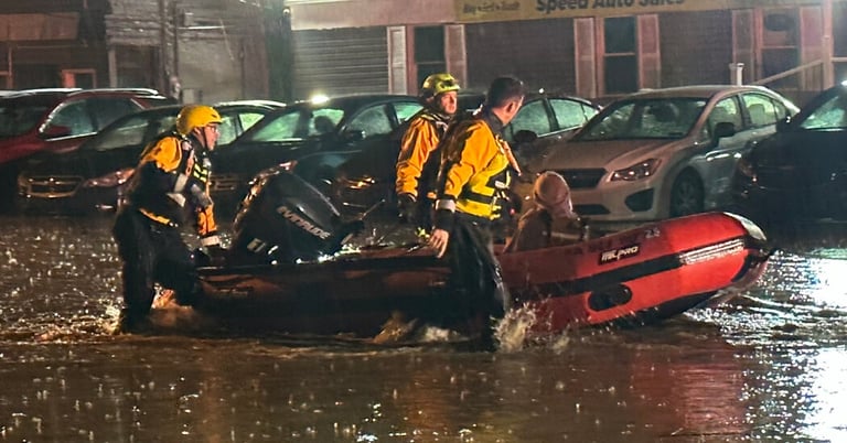 Severe Storms Trigger Historic Flooding in Pennsylvania and West Virginia