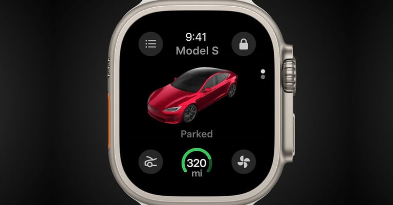 Tesla Update: Apple Watch Key, Santa Mode, and Dynamic Navigation Transform Driving Experience