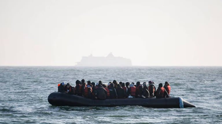 Over 100 Migrants Rescued in English Channel Amid Dangerous Crossing Surge