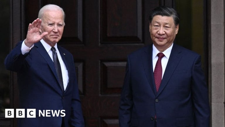 Biden and Xi Clash Over Taiwan, Tech in Landmark Call Amid Tensions