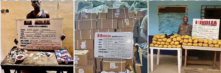 NDLEA Nabs Cocaine Hidden in Mortar and Backpack in Major Lagos Drug Bust