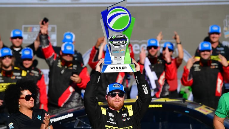 Reddick Triumphs at Phoenix, Shakes Up NASCAR Championship Race