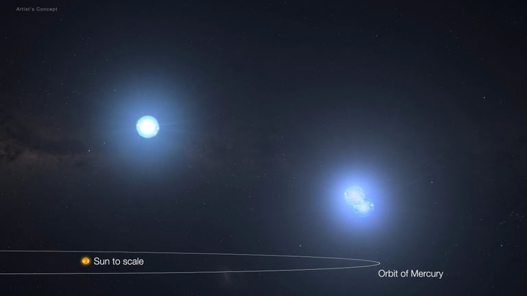 AI Detects Record-Breaking Triple Star System, TIC 290061484, with TESS Data