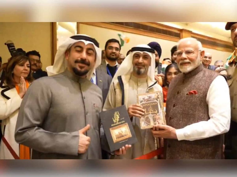 Modi's Historic Kuwait Visit: Ancient Indian Epics Unveiled in Arabic Translation