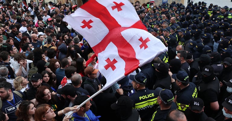 Mass Protests Erupt in Georgia as Parliament Overrides Veto on Controversial 'Foreign Agents' Bill