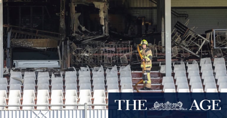 Man Charged with Arson After Caulfield Racecourse Blaze, Millions in Damages