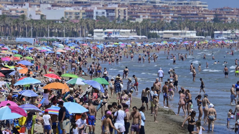 Spain's Tourism Booms with Record 21.8 Million Visitors, Sparking Protests and Policy Changes