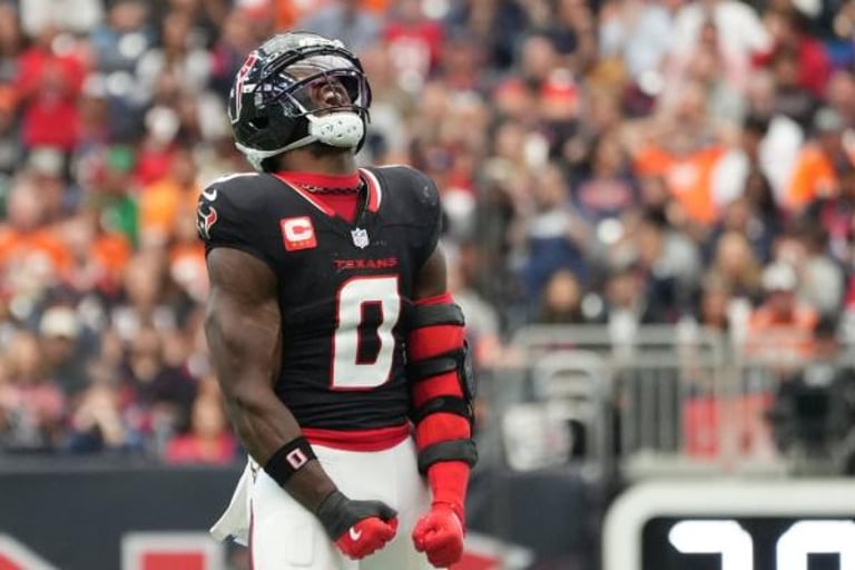 NFL Fines Texans' Azeez Al-Shaair $11,593 for Eye Black Message on Gaza-Israel Conflict