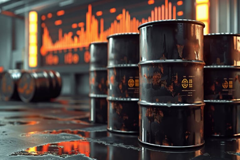 Oil Prices Drop Amid Tariff Wars and Economic Slowdown Fears