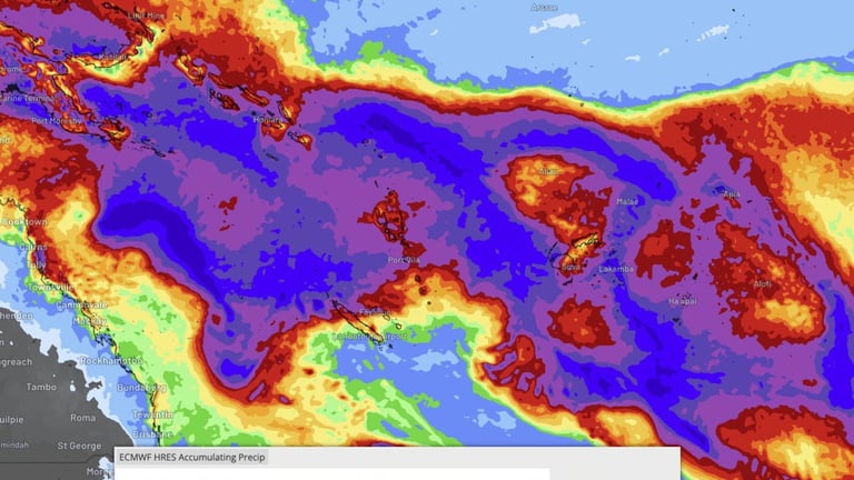 Tropical Cyclone 22U Threatens Queensland with Severe Weather Amidst Uncertain Path