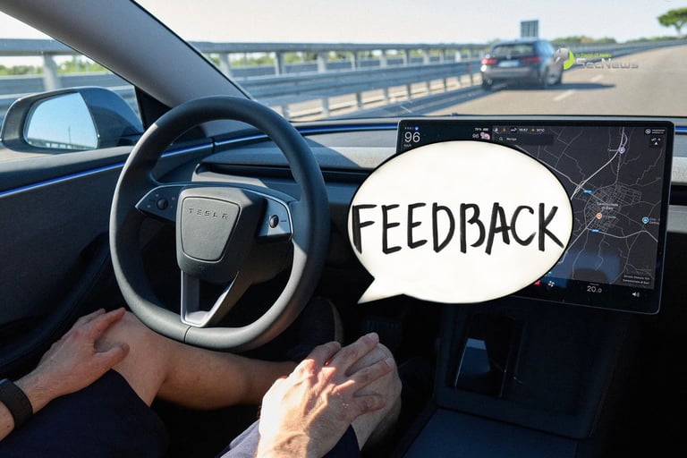 Tesla's New FSD Update Forces Driver Feedback, Sparking Safety and Usability Concerns