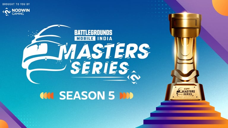 BGMI Masters Series Season 5 Announced: 24 Teams Compete August 10-September 6, 2026
