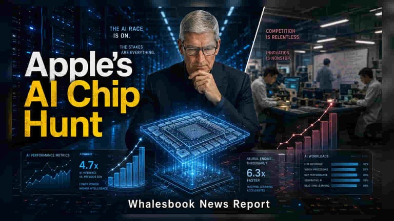 Apple Eyes AI Chip Acquisitions as In-House AI Initiative Faces Delays