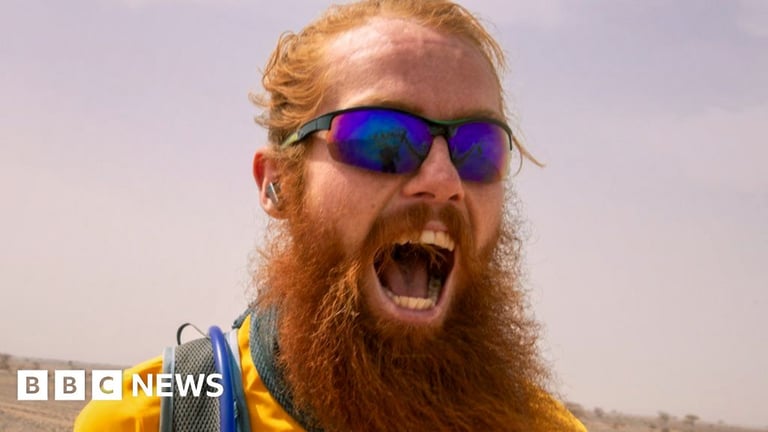 Russ Cook Conquers Africa on Foot: 16,000km Solo Run for Charity