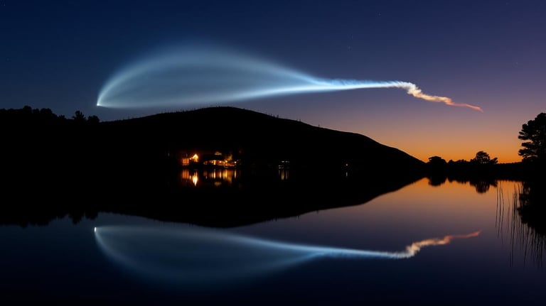 SpaceX Falcon 9 to Light Up Night Sky with Starlink Satellite Launch from Cape Canaveral