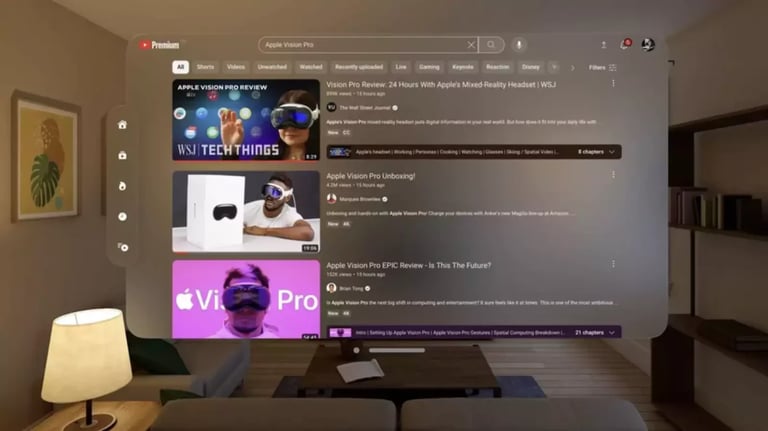 Google Shuts Down Popular Vision Pro YouTube App Juno, Sparking User Disappointment and Legal Drama