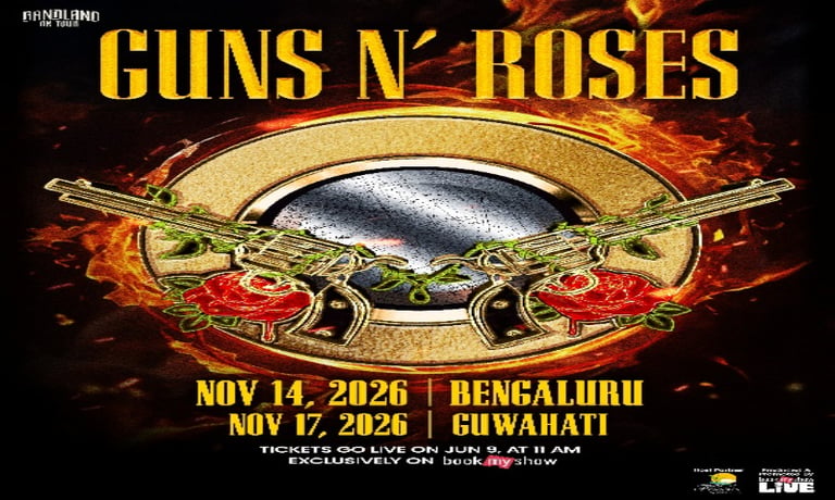 Guns N' Roses to Rock India with Concerts in Bengaluru and Guwahati, Boosting Local Economy
