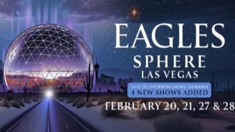 Eagles Extend Sphere Residency to Record 52 Shows Amidst Farewell Tour Buzz