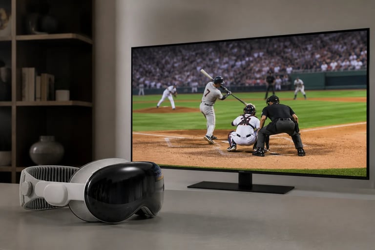 Apple Streams MLB Games in Immersive Vision Pro, Kicking Off with Red Sox vs. Yankees