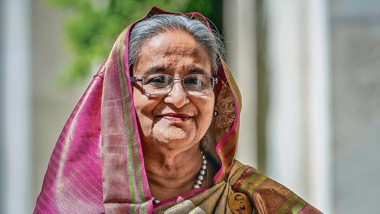 Sheikh Hasina Plans Return Amid Bangladesh Political Crisis; Criticizes BNP, Urges Election, and Denounces Persecution