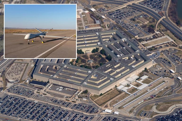 Pentagon Pursues AI Drone Fleet Expansion, Taps Industry Giants