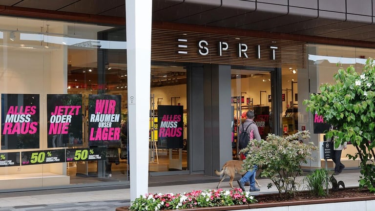 Esprit Declares Insolvency: 56 Stores Closing, 1,300 Jobs Lost in Major Shake-Up