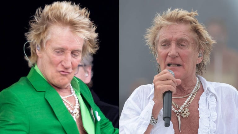 Sir Rod Stewart, 80, Keeps Rocking with New Album, Global Tour, and Glastonbury Magic