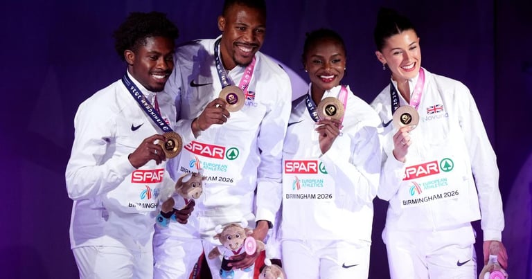 Amy Hunt Shines with Fourth Gold at European Championships, Eyes BBC Sports Personality of the Year
