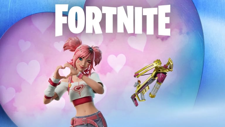 Fortnite Hosts Valentine's Power Hours with Exclusive Rewards and Cupid-Themed Gameplay