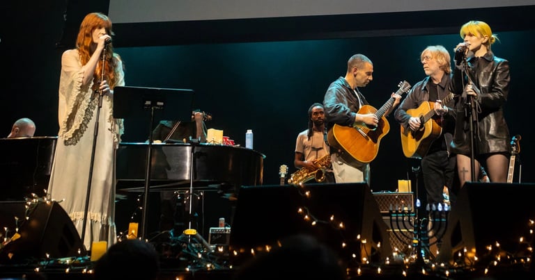 Florence Welch & Hayley Williams Shine at Star-Studded Ally Coalition Talent Show
